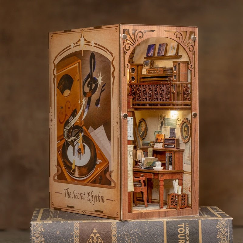 Secret Rhythm Music Space DIY Book Nook - DIYative™