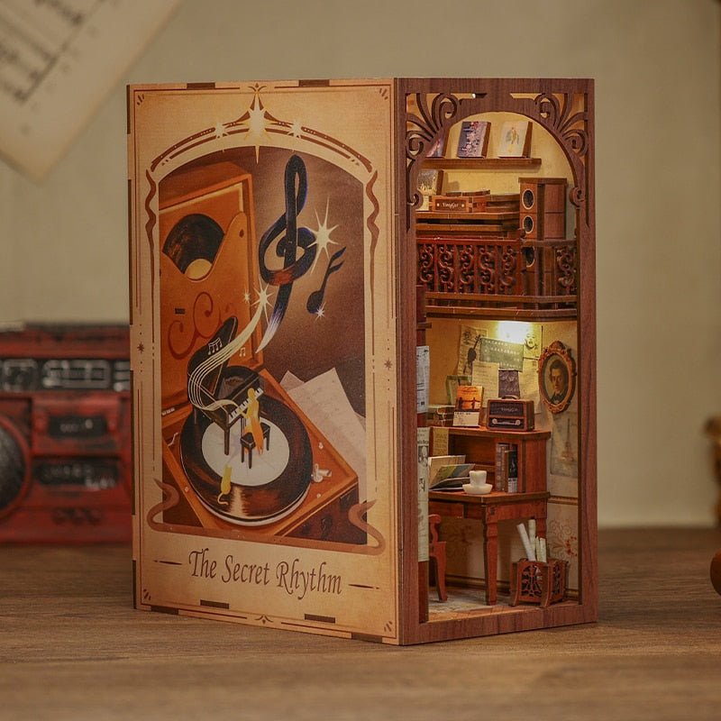 Secret Rhythm Music Space DIY Book Nook - DIYative™