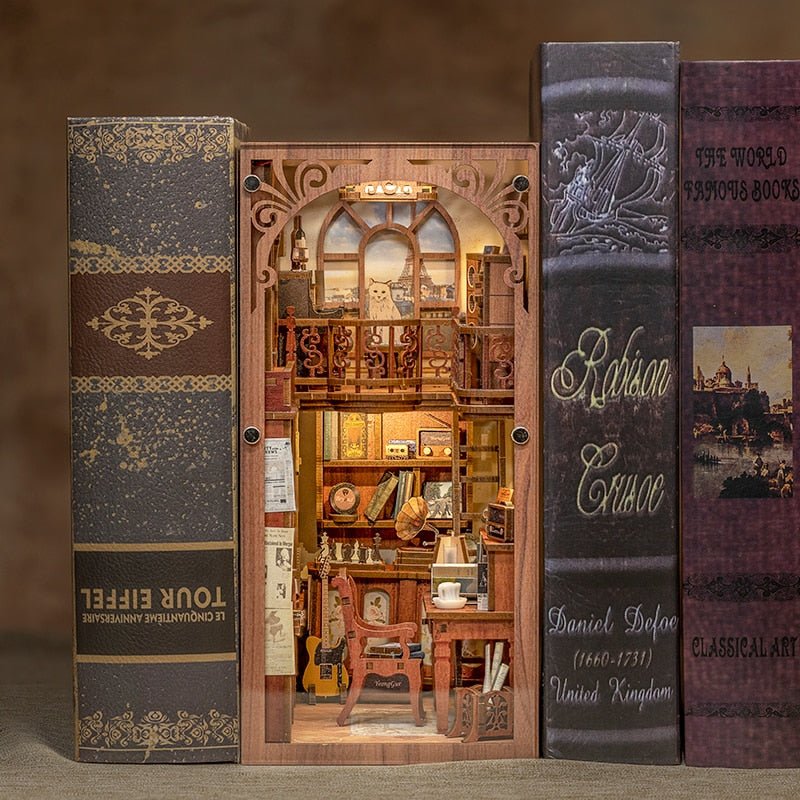 Secret Rhythm Music Space DIY Book Nook - DIYative™