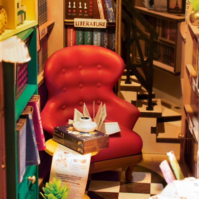 Shakespeare Bookstore DIY Book Nook Kit - DIYative™