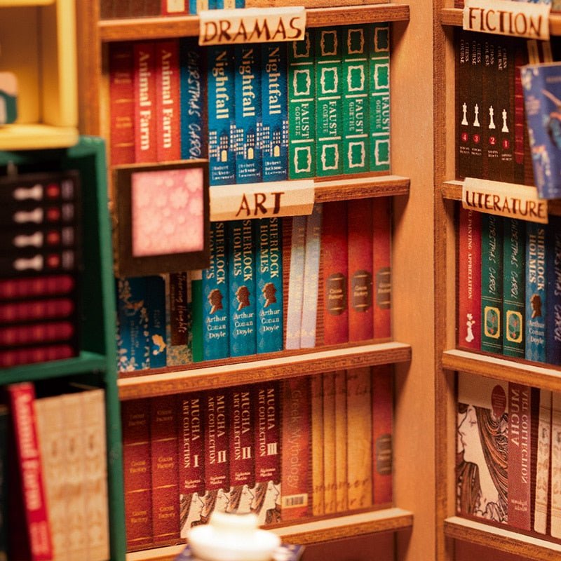 Shakespeare Bookstore DIY Book Nook Kit - DIYative™
