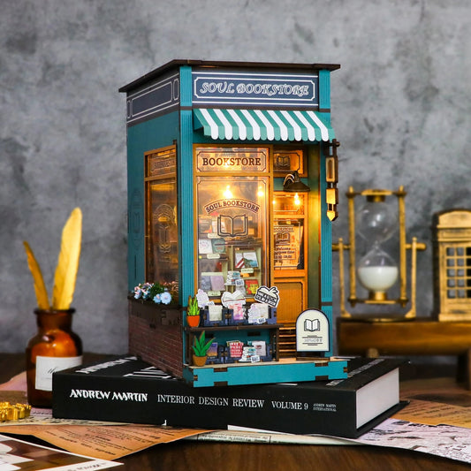 Soul Bookstore DIY Book Nook Kit - DIYative™
