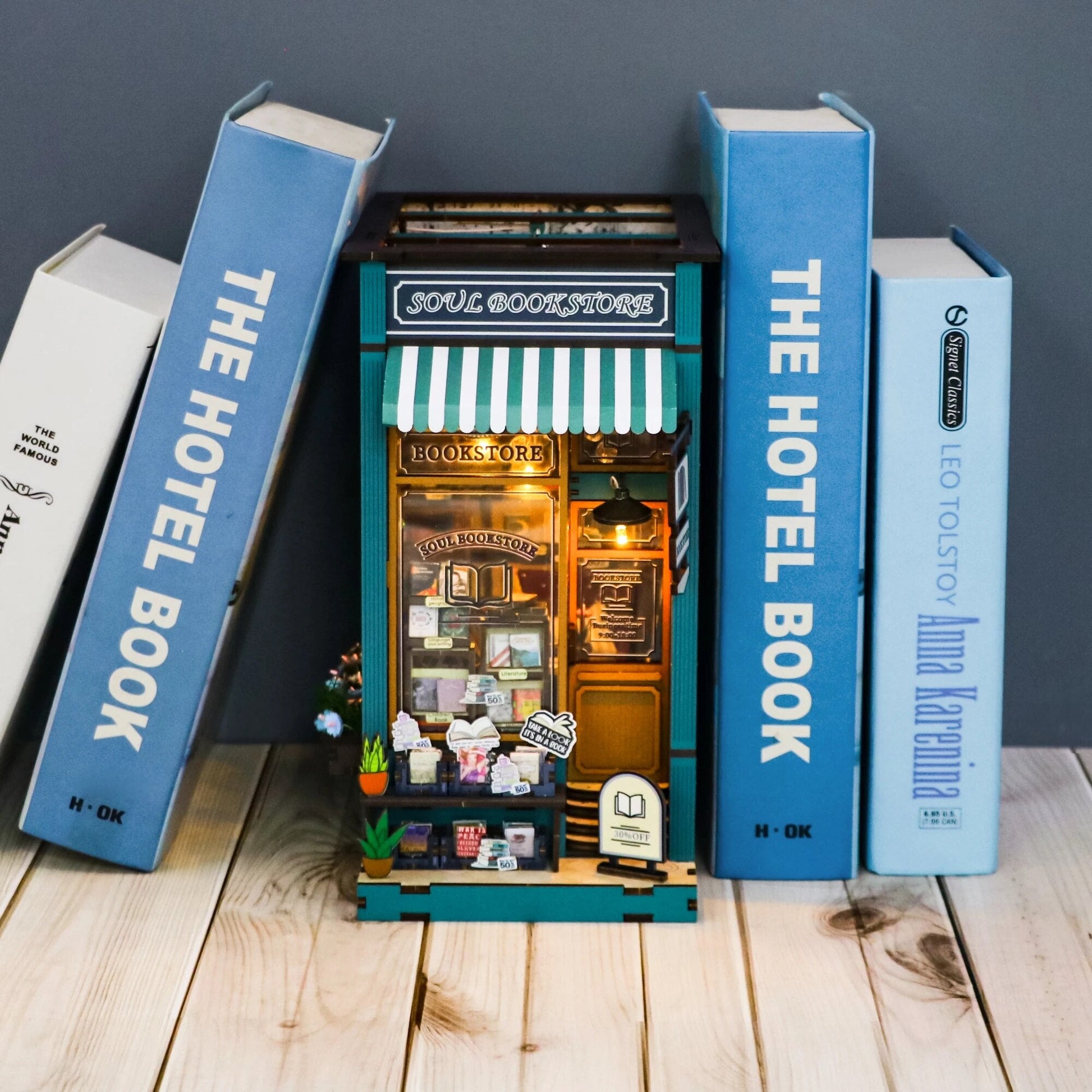 Soul Bookstore DIY Book Nook Kit - DIYative™