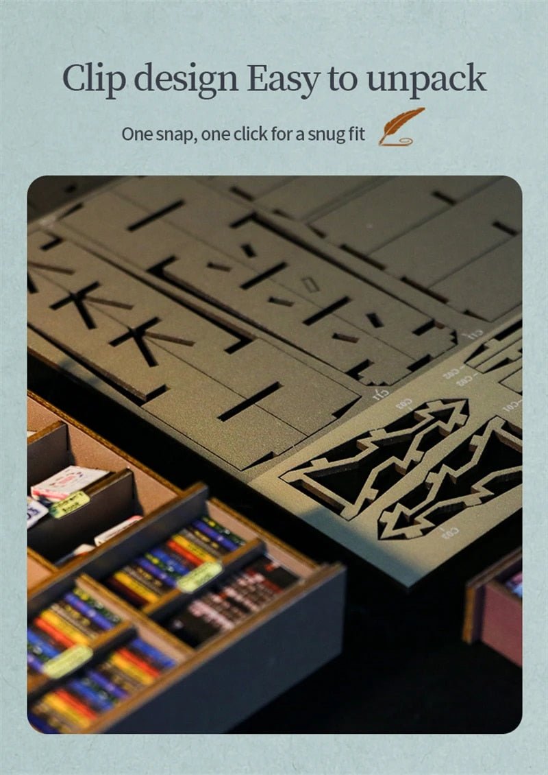 Soul Bookstore DIY Book Nook Kit - DIYative™