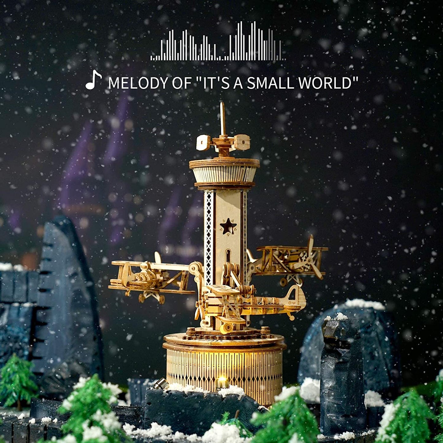 Starry Night Orrery Mechanical Music Box - DIYative™