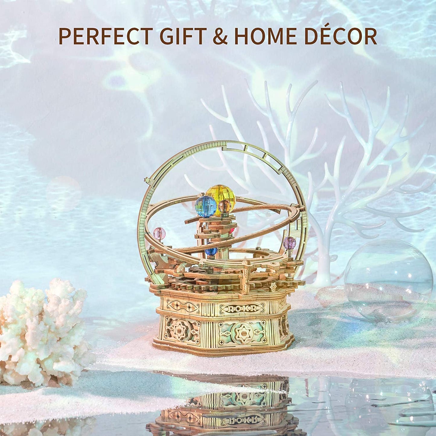 Starry Night Orrery Mechanical Music Box - DIYative™