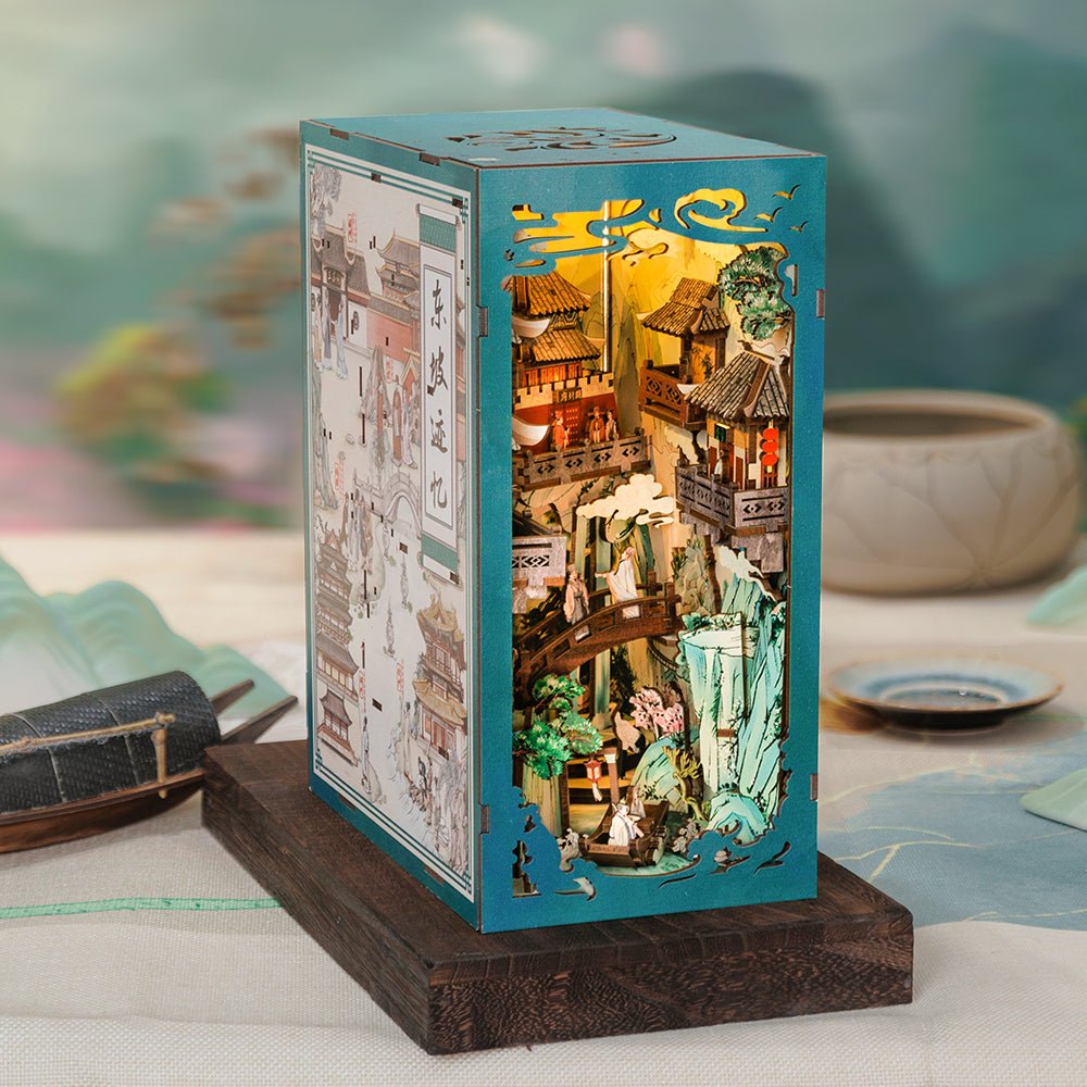 Su Dong Po's Poetic Journey DIY Book Nook - DIYative™