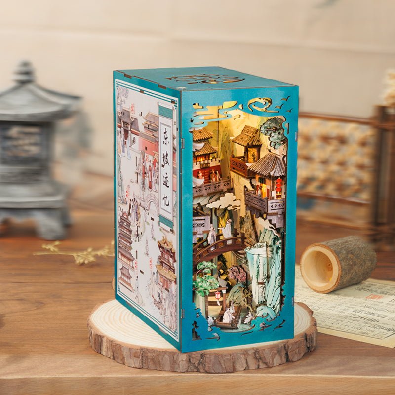 Su Dong Po's Poetic Journey DIY Book Nook - DIYative™