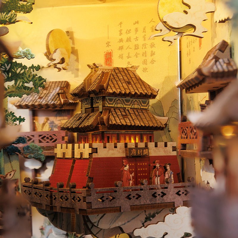 Su Dong Po's Poetic Journey DIY Book Nook - DIYative™