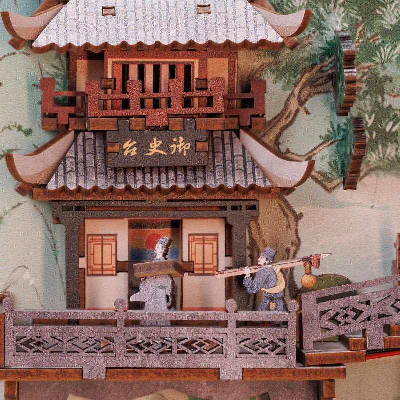 Su Dong Po's Poetic Journey DIY Book Nook - DIYative™