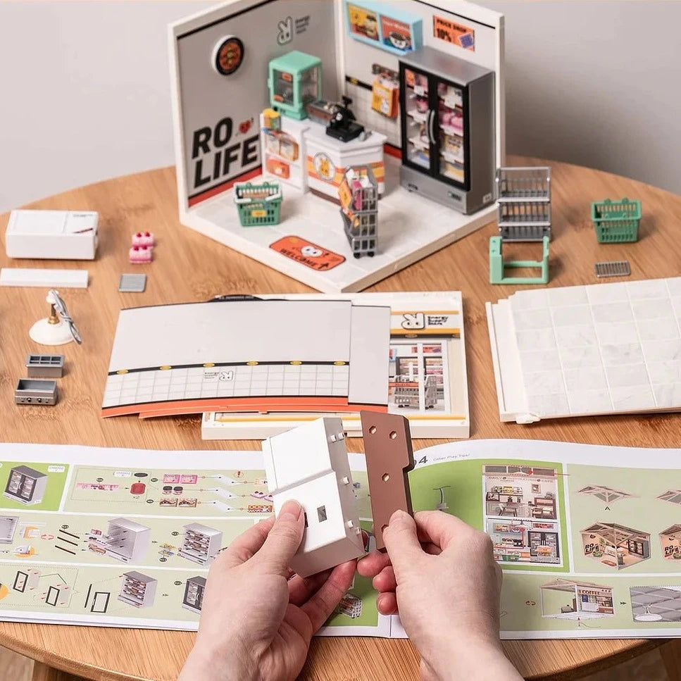 Sweet Dream Bedroom Super Creator DIY Miniature Set - DIYative™