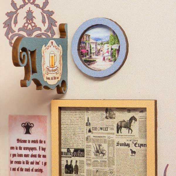 The Ancient City Of Flowers Book Nook 3D Wooden Puzzle - DIYative™