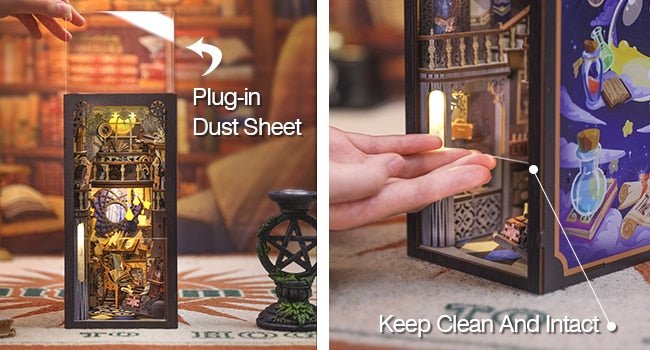 The Nebula Rest Room DIY Book Nook Kit - DIYative™