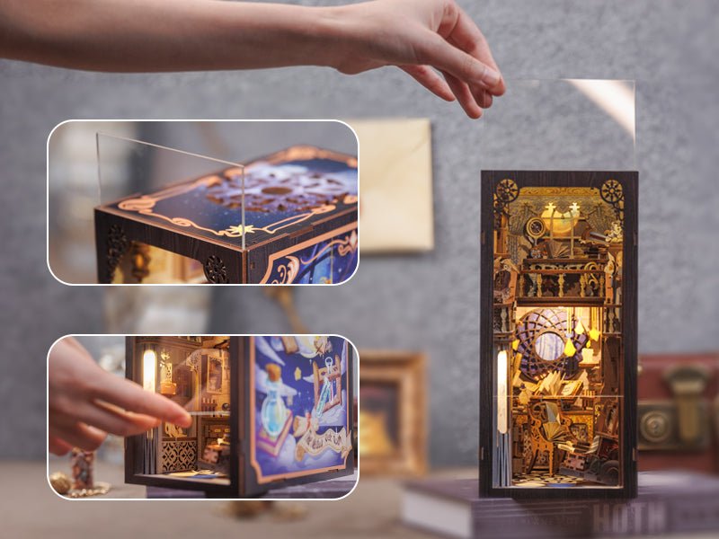 The Nebula Rest Room DIY Book Nook Kit - DIYative™