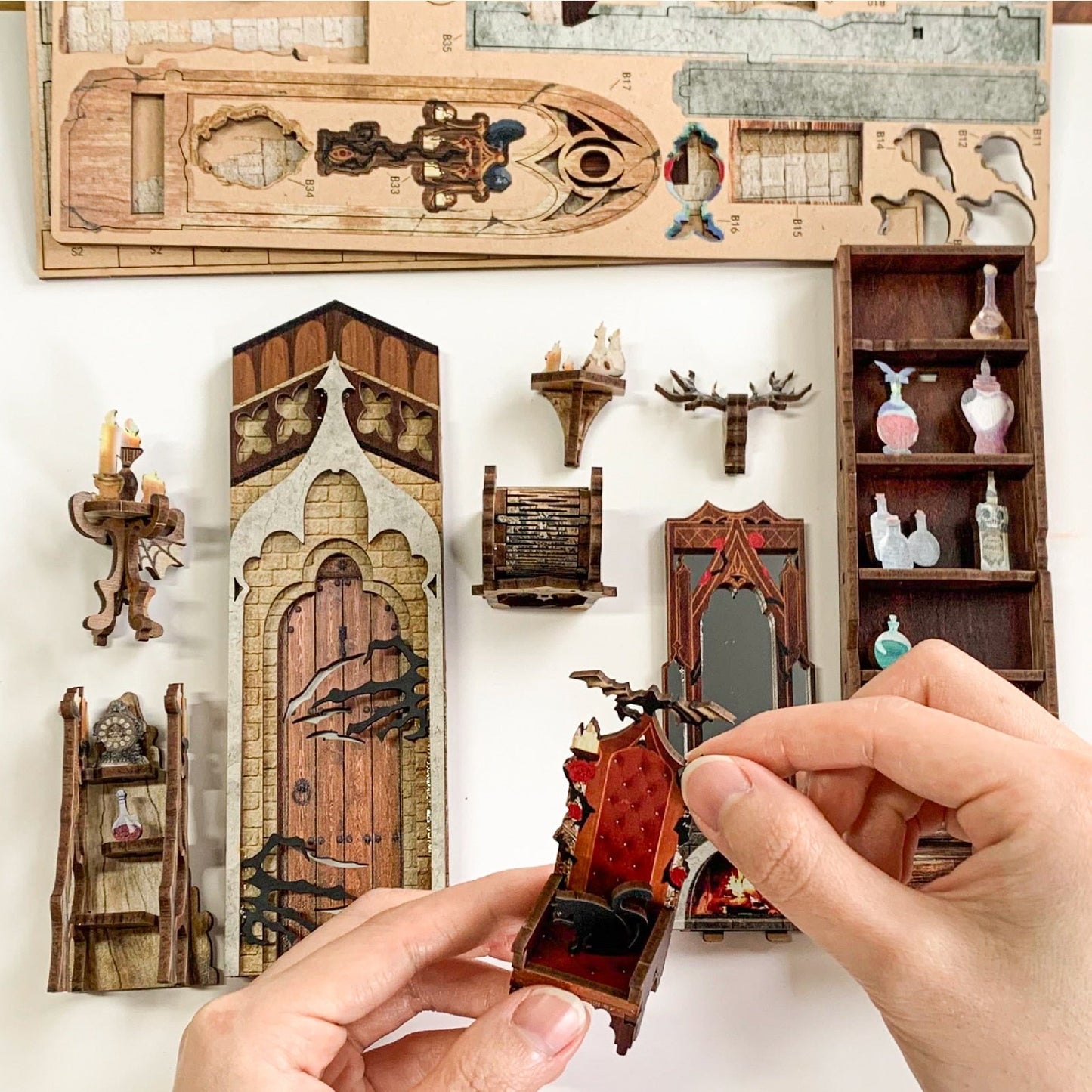 Twilight Castle DIY Book Nook Kit - DIYative™
