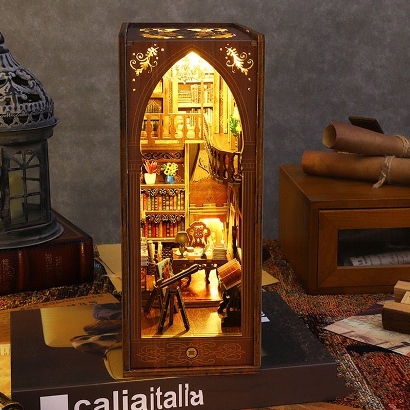 Vintage Eternal Library DIY Book Nook Kit - DIYative™