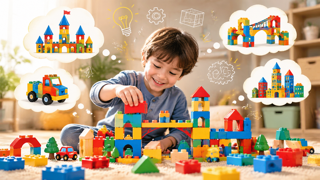 Beyond Stacking: How Building Blocks Teach Children to Think in 3D - DIYative™
