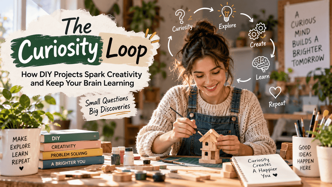 The Curiosity Loop: How DIY Projects Spark Creativity and Keep Your Brain Learning - DIYative™