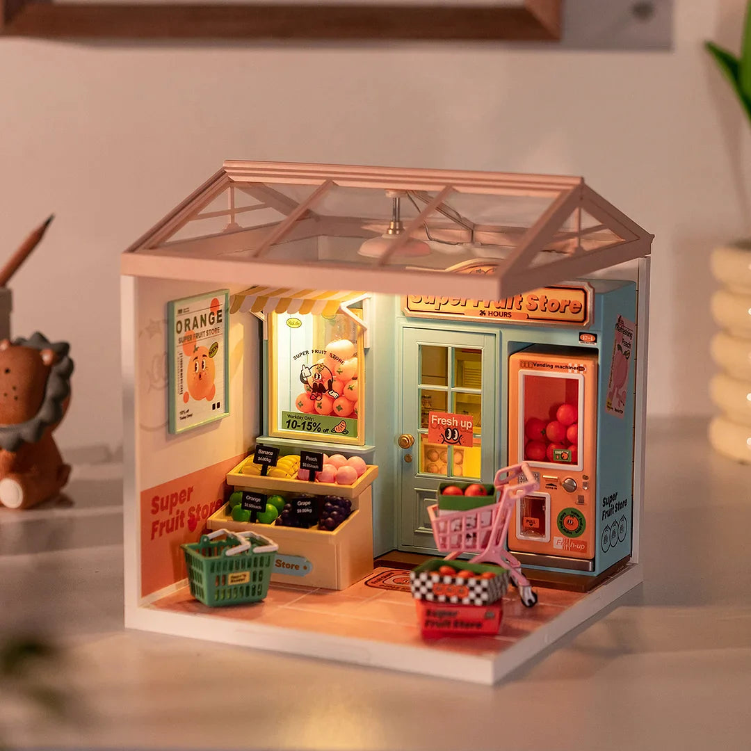 Fascinating Book Store Super Creator DIY Miniature Set - DIYative™