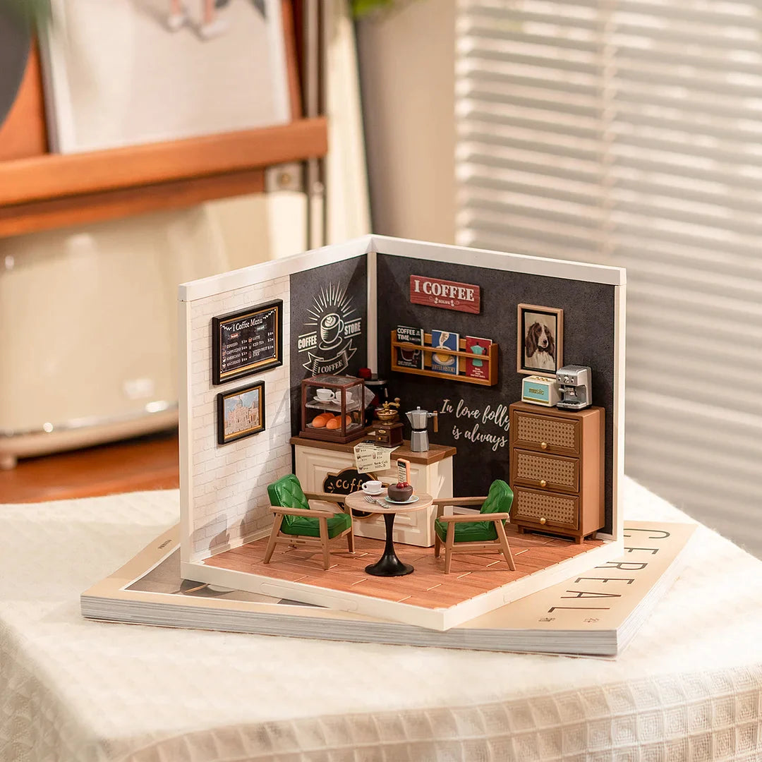 Fascinating Book Store Super Creator DIY Miniature Set - DIYative™