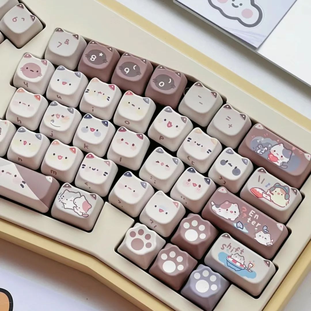 Lucky Doll Daruma DIY Keycaps