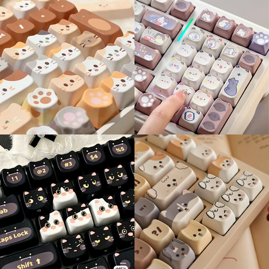 Paw Creatures DIY Keycaps