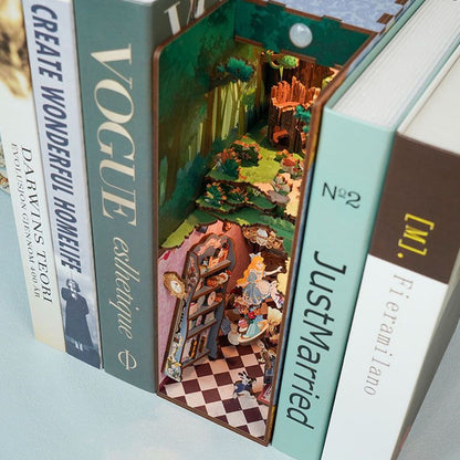 Alice in Wonderland DIY Book Nook - DIYative™