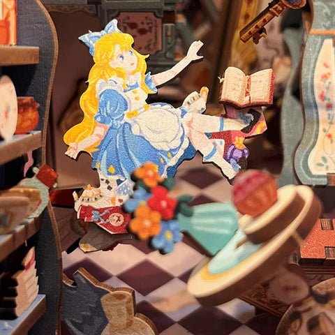 Alice in Wonderland DIY Book Nook - DIYative™