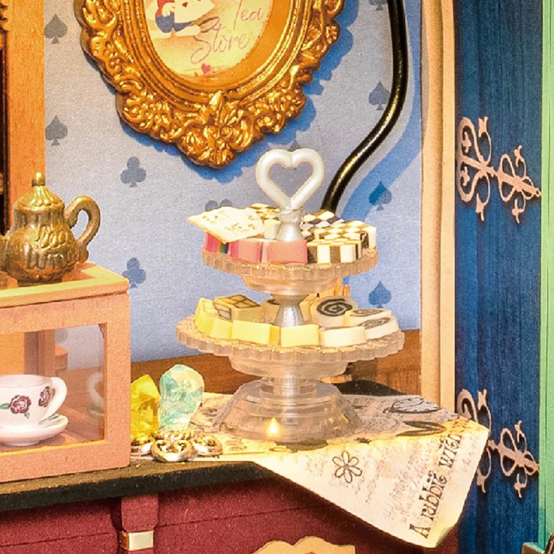 Alice's Tea Store DIY Miniature House Kit - DIYative™