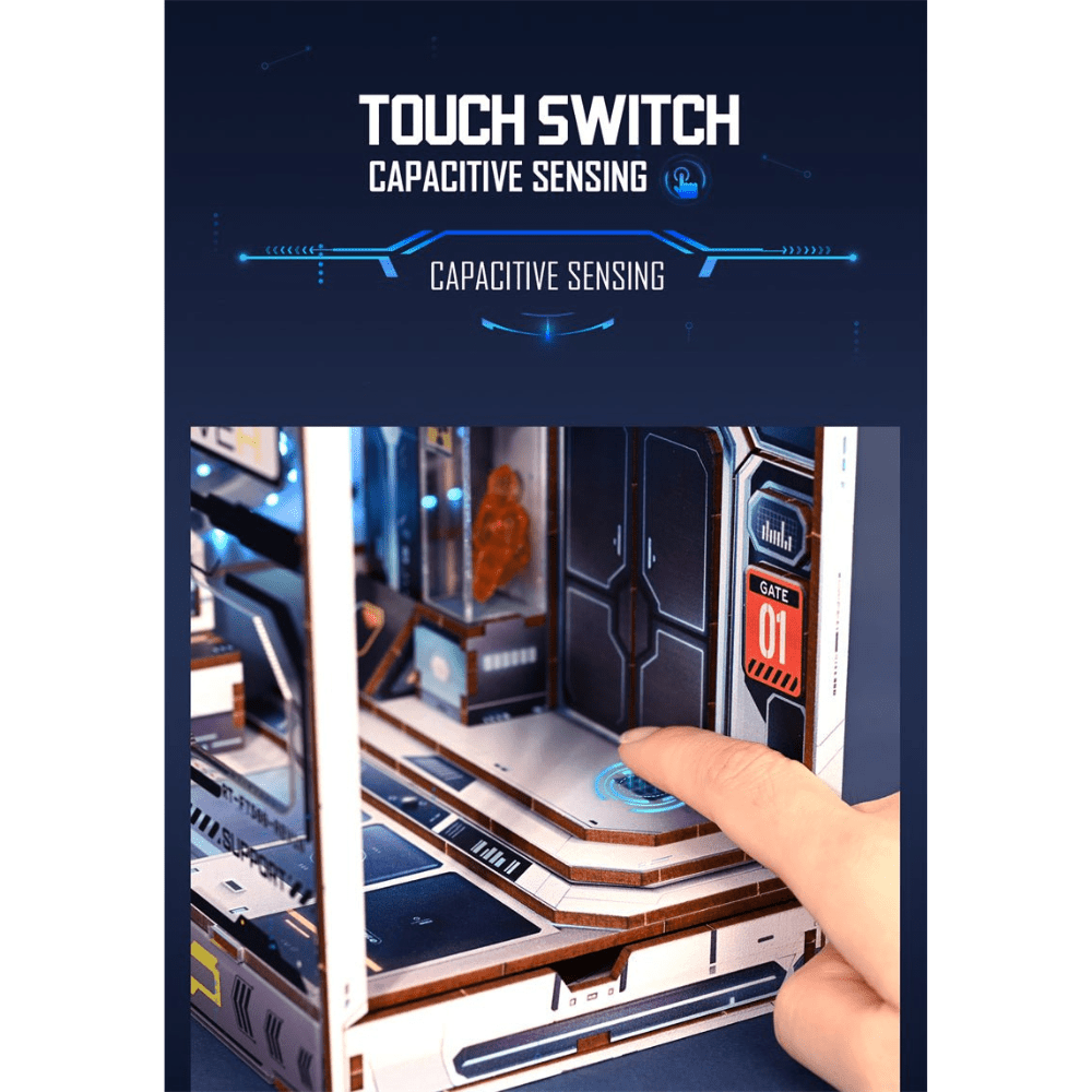 Alien Space Station DIY Book Nook Kit - DIYative™