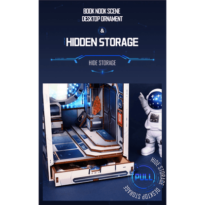 Alien Space Station DIY Book Nook Kit - DIYative™