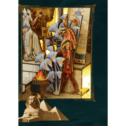 Ancient Egyptian Palace DIY Book Nook - DIYative™