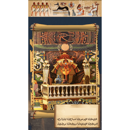 Ancient Egyptian Palace DIY Book Nook - DIYative™