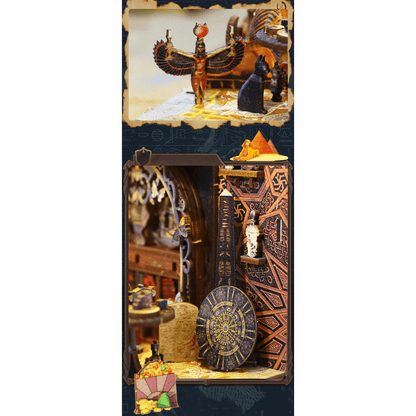 Ancient Egyptian Palace DIY Book Nook - DIYative™