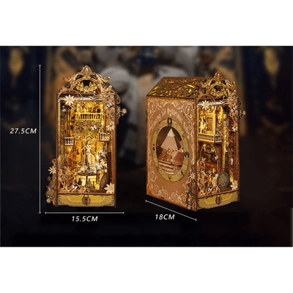 Ancient Egyptian Palace DIY Book Nook - DIYative™