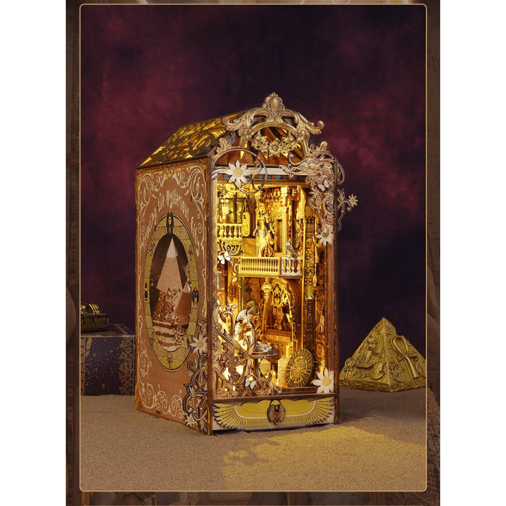 Ancient Egyptian Palace DIY Book Nook - DIYative™