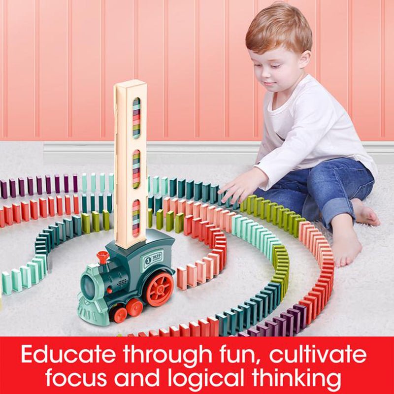 Automatic Domino Train Set - DIYative™