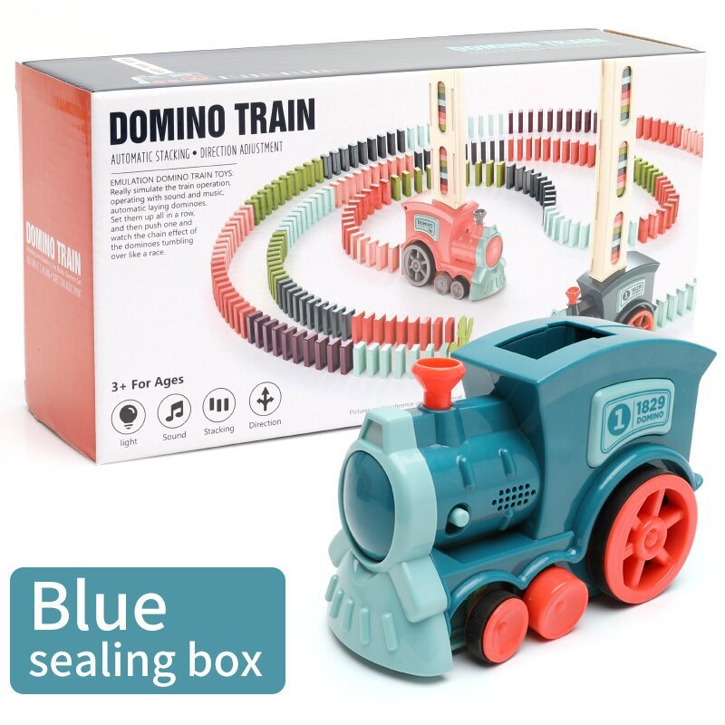 Automatic Domino Train Set - DIYative™