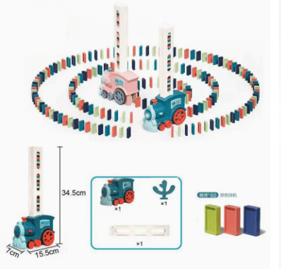 Automatic Domino Train Set - DIYative™
