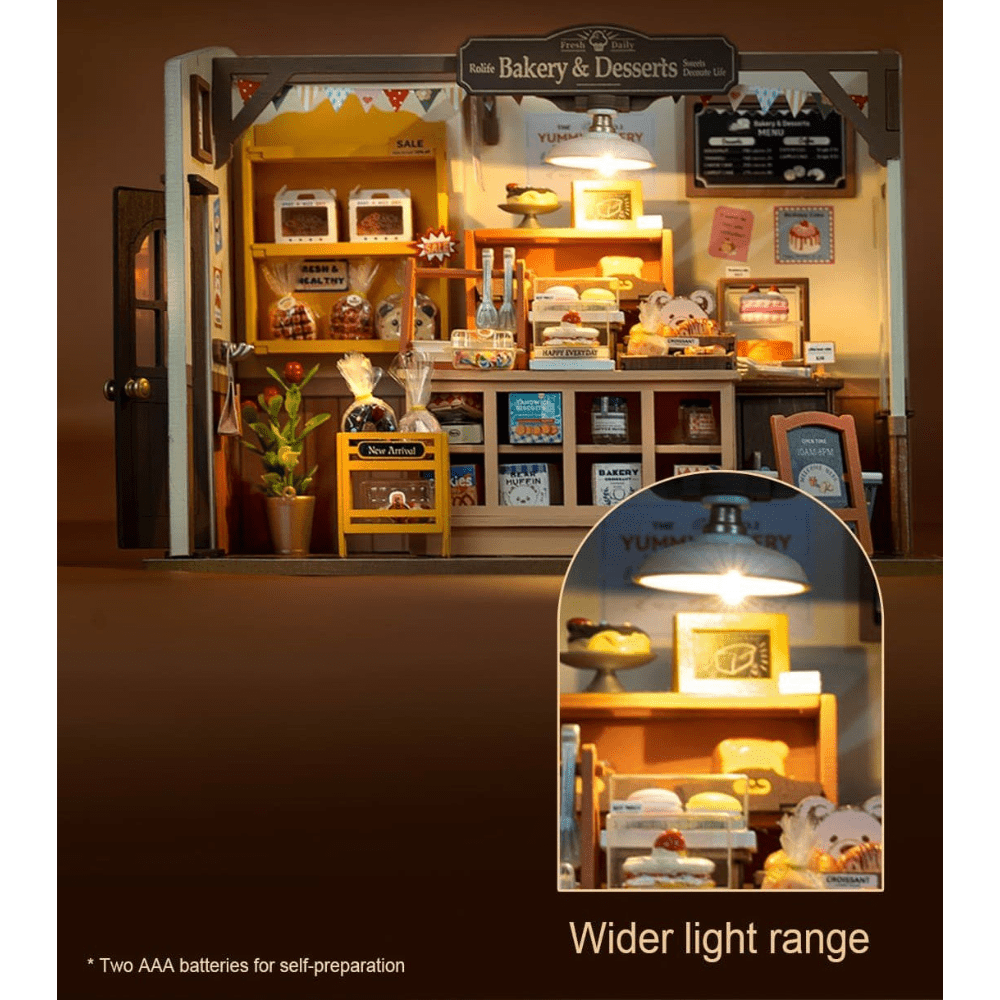 Becka's Baking House DIY Miniature House Kit - DIYative™