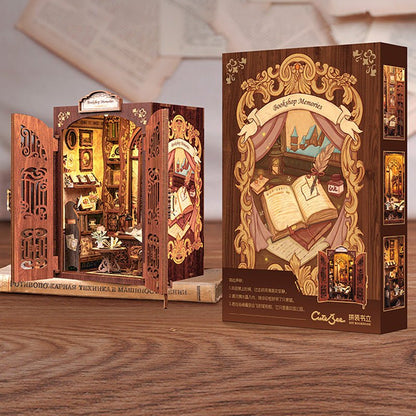 Bookshop Memories DIY Book Nook - DIYative™