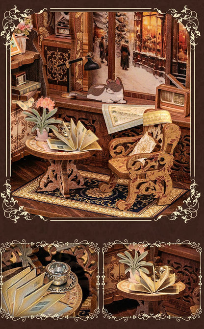 Bookshop Memories DIY Book Nook - DIYative™