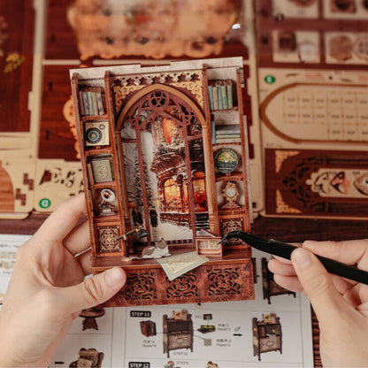 Bookshop Memories DIY Book Nook - DIYative™