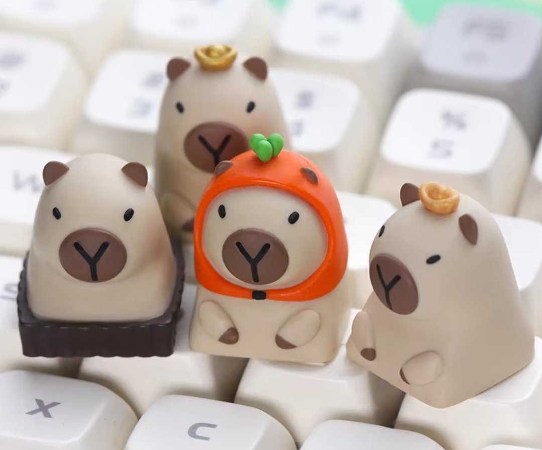 Capybara Artisan Keycap - DIYative™