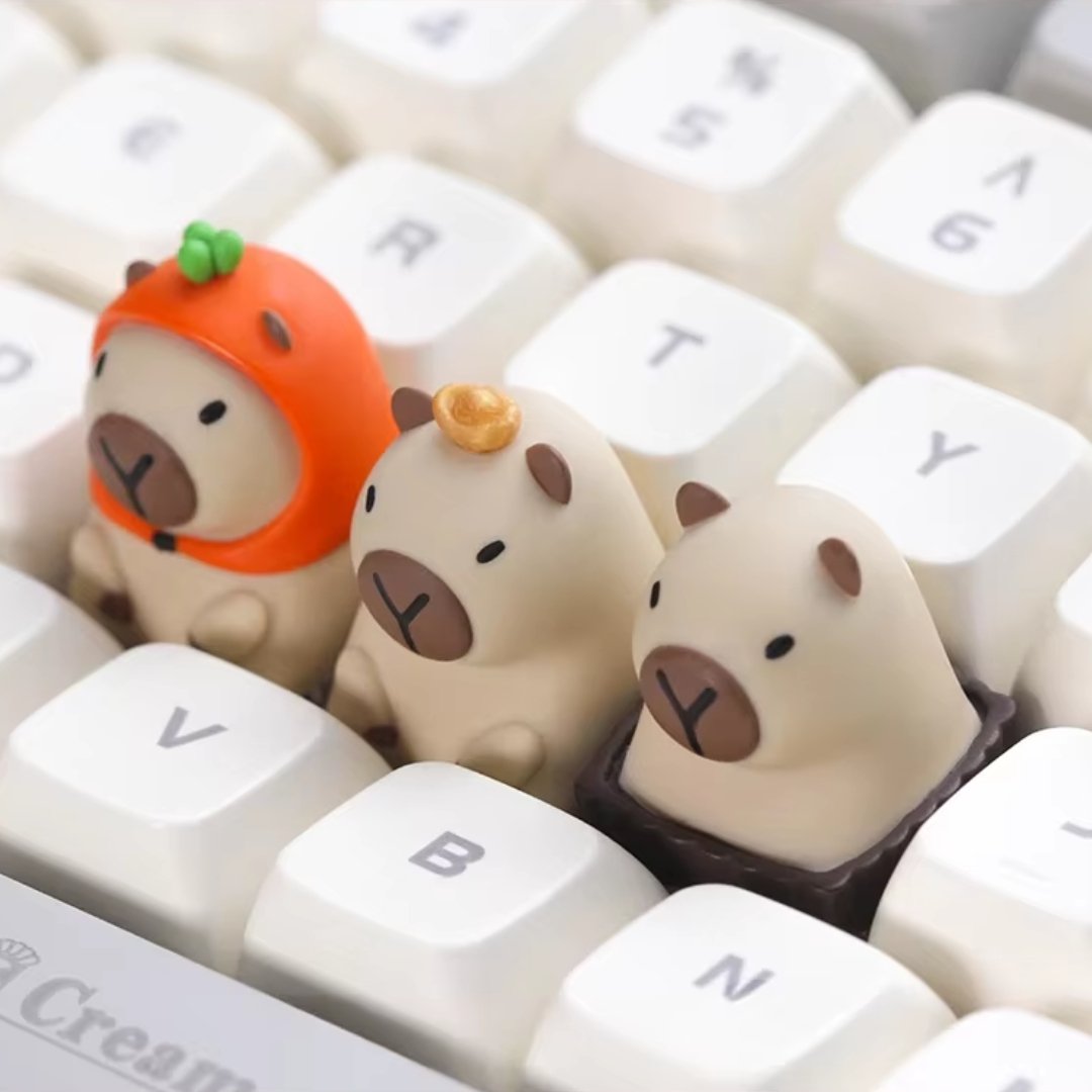 Capybara Artisan Keycap - DIYative™