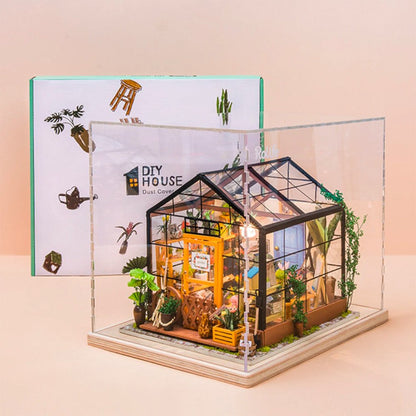 Cathy's Flower House DIY Miniature House - DIYative™