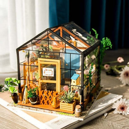 Cathy's Flower House DIY Miniature House - DIYative™