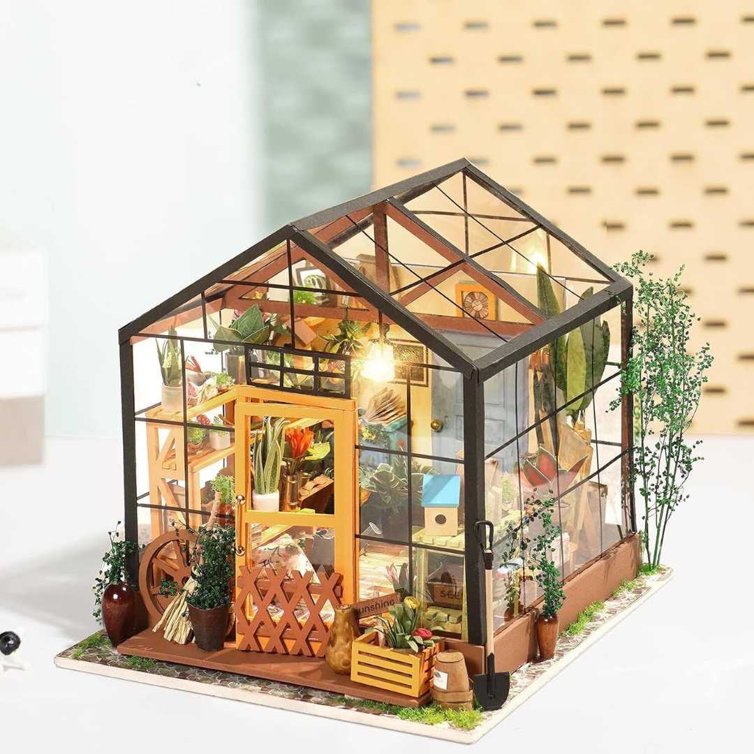 Cathy's Flower House DIY Miniature House - DIYative™