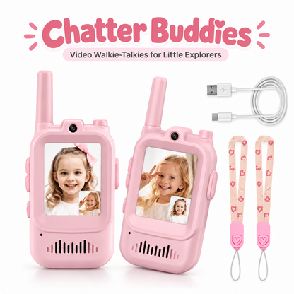 Chatter Buddies: Video Walkie-Talkies for Little Explorers