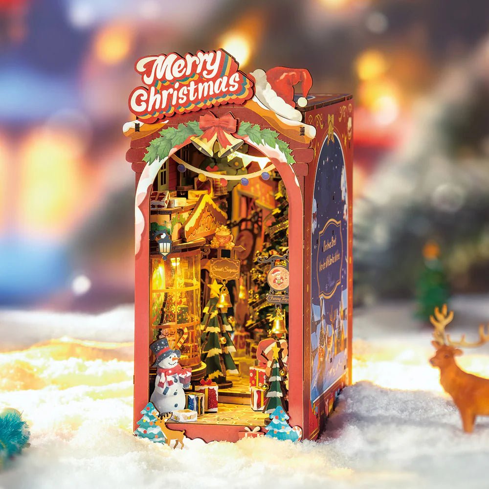 Christmas Alley 3D DIY Book Nook Kit - DIYative™